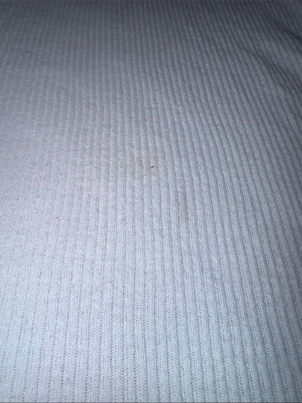 Light Blue Ribbed Short Sleeve Tee - Picture 3 of 3